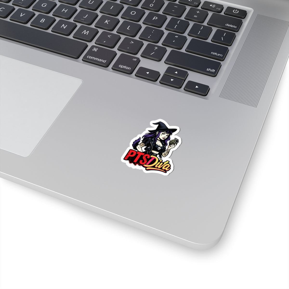 Vibrant Kiss-Cut Stickers for Bold Souls | PTS Diva Design, Unique Vinyl Decals, Witchy Aesthetic, Fun Gift, Laptop Decor