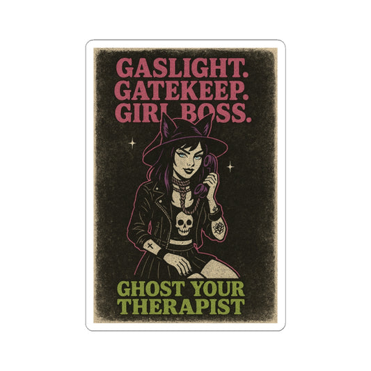 The 4 G's Of BPD Baddies! Edgy Empowerment Stickers | Laptop Stickers, Goth Decor, Alternative Aesthetic, Empowerment Gifts, Cute Stickers