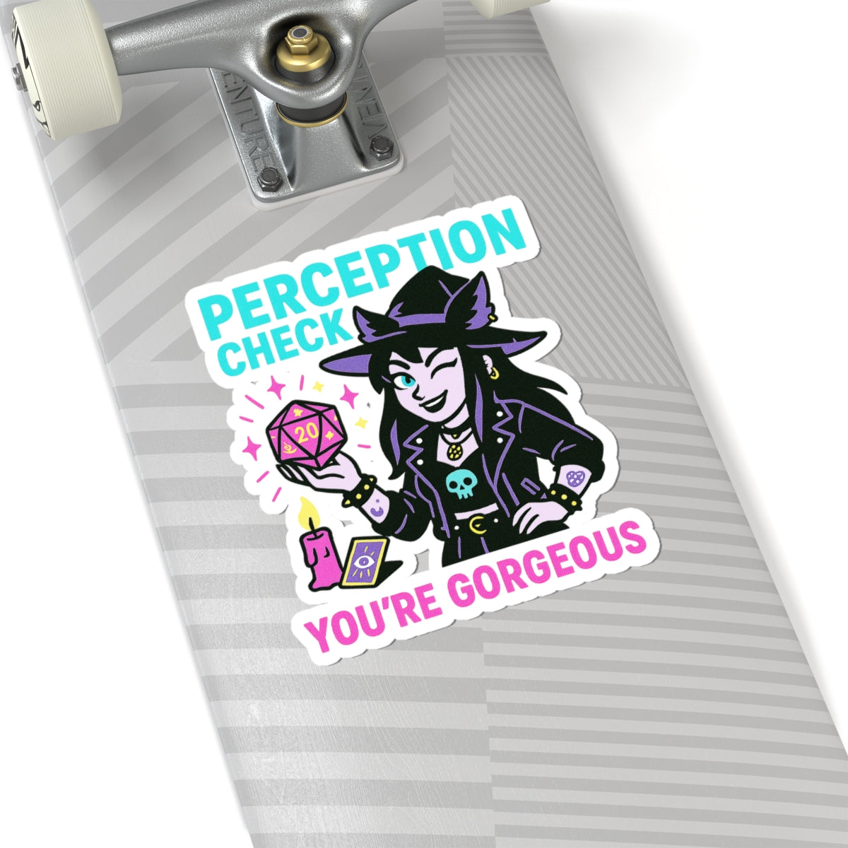 Glamorous RPG Kiss-Cut Stickers - Perfect for Gamers, Gifts, Laptop Decor, Cute Accessories, Fantasy Decor