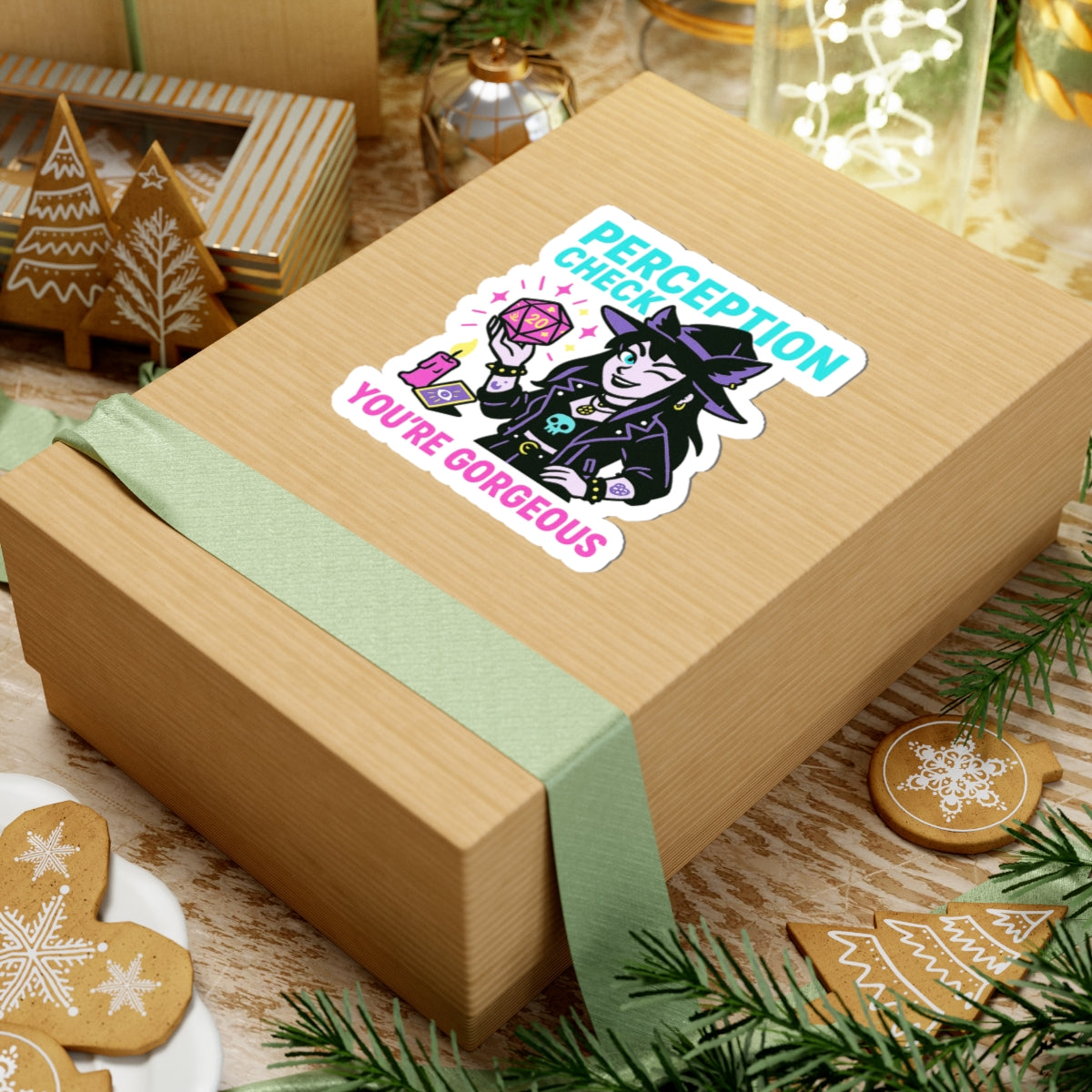 Glamorous RPG Kiss-Cut Stickers - Perfect for Gamers, Gifts, Laptop Decor, Cute Accessories, Fantasy Decor