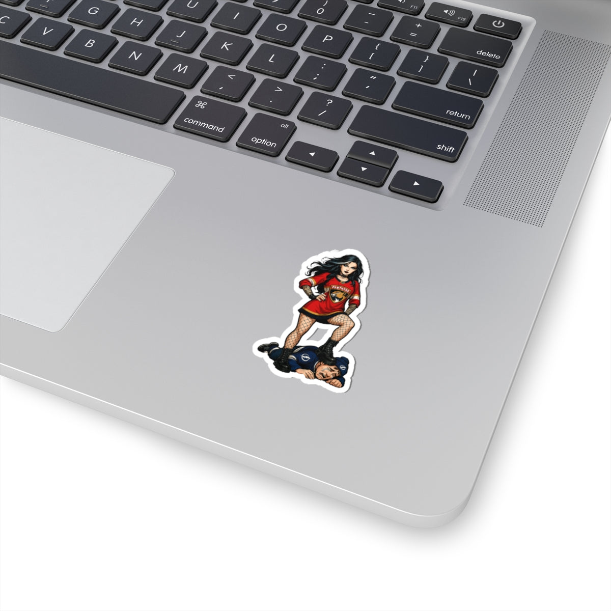 Panthers Girls Bold Kiss-Cut Stickers for Sports Fans, Laptop Decals, Cool Gifts, Team Spirit Decor, Unique Art Stickers