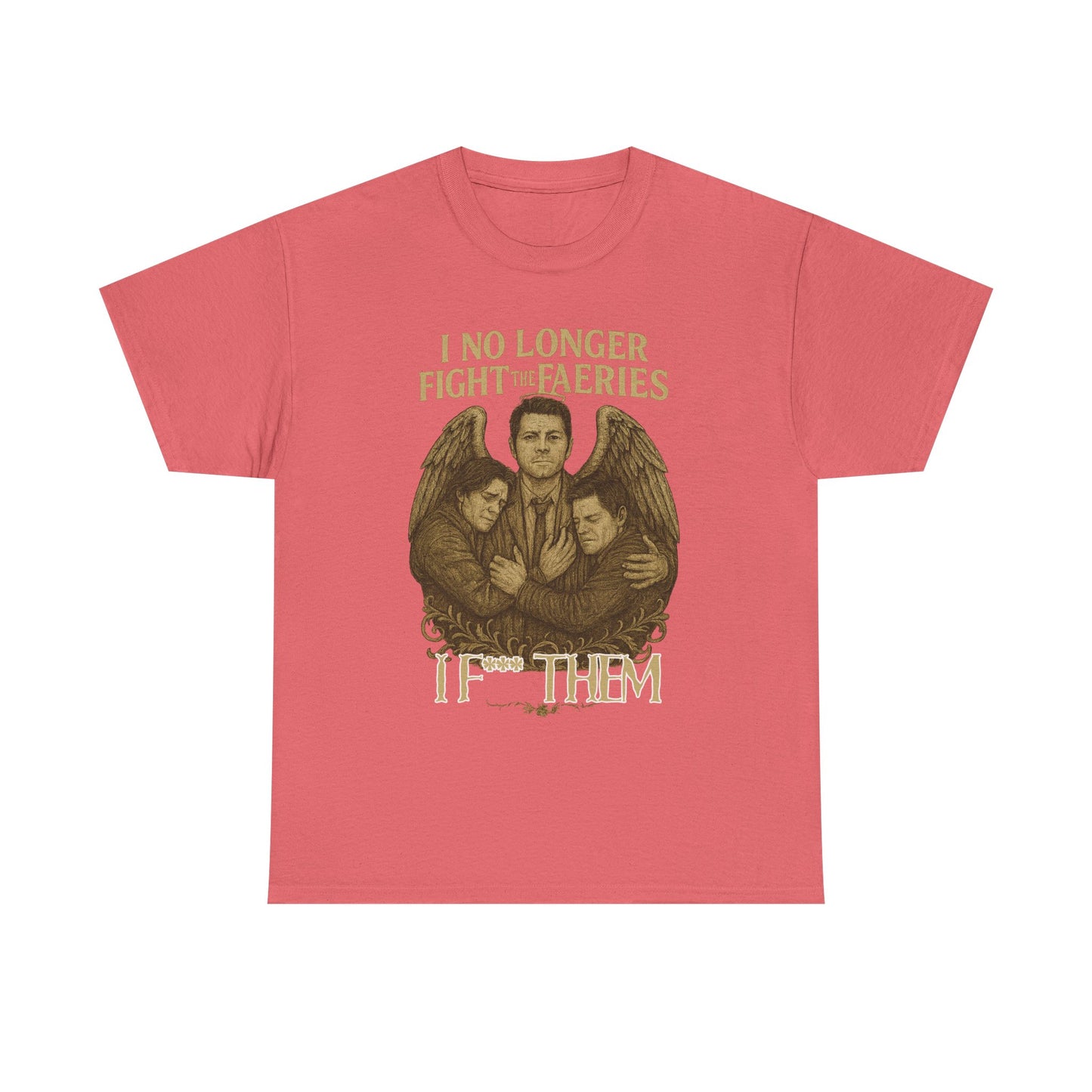 I No Longer Fight the Faeries Supernatural T Shirt Unisex Heavy Cotton Tee, Witchy Graphic Tee, Gift for Fantasy Lovers, Unisex T-Shirt, Occult Apparel, [...]