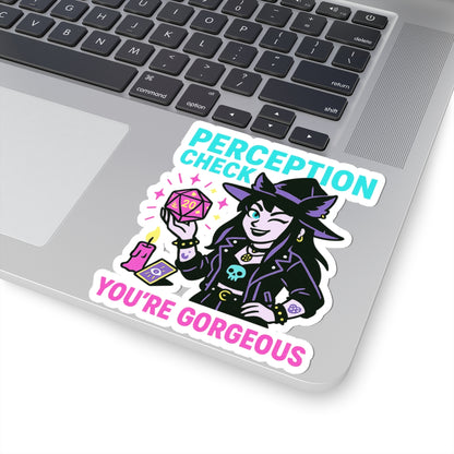Glamorous RPG Kiss-Cut Stickers - Perfect for Gamers, Gifts, Laptop Decor, Cute Accessories, Fantasy Decor