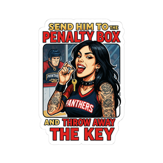 Sassy Hockey Kiss-Cut Stickers - Fun Accessory for Fans, Sports Decor, Gift for Him/Her, Locker Room Humor, Playful Decorative Stickers