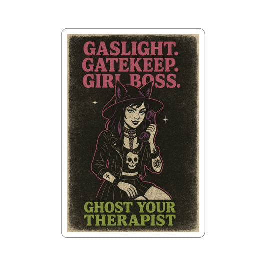 The 4 G's Of BPD Baddies! Edgy Empowerment Stickers | Laptop Stickers, Goth Decor, Alternative Aesthetic, Empowerment Gifts, Cute Stickers