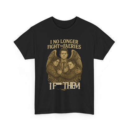 I No Longer Fight the Faeries Supernatural T Shirt Unisex Heavy Cotton Tee, Witchy Graphic Tee, Gift for Fantasy Lovers, Unisex T-Shirt, Occult Apparel, [...]