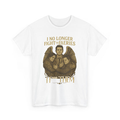 I No Longer Fight the Faeries Supernatural T Shirt Unisex Heavy Cotton Tee, Witchy Graphic Tee, Gift for Fantasy Lovers, Unisex T-Shirt, Occult Apparel, [...]