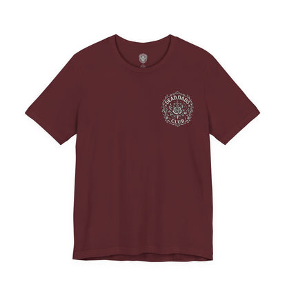 Dead Dads Club Sorry Graphic Tee, Unisex Short Sleeve T-Shirt, Halloween Shirt, Edgy Casual Wear, Alternative Fashion, Fun Gift Idea