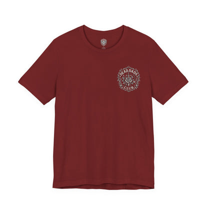 Dead Dads Club Sorry Graphic Tee, Unisex Short Sleeve T-Shirt, Halloween Shirt, Edgy Casual Wear, Alternative Fashion, Fun Gift Idea