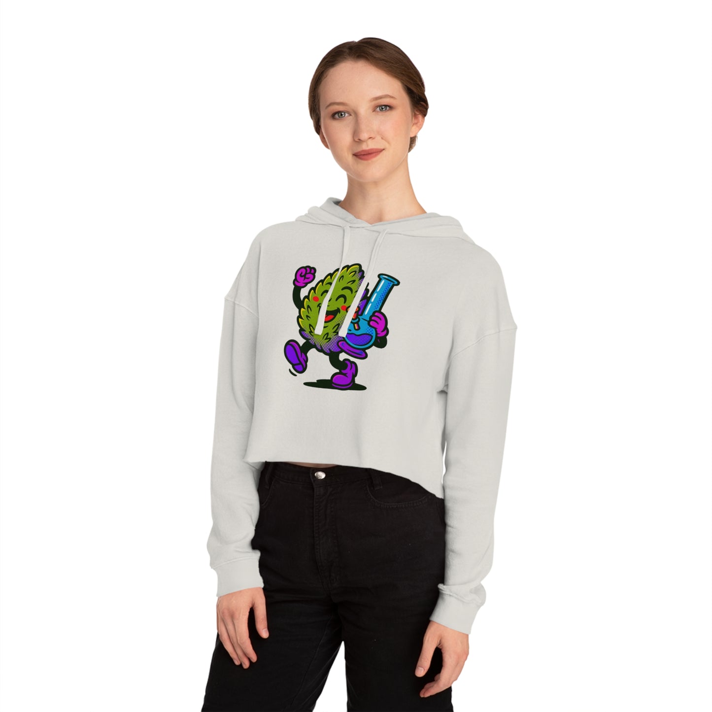 Who Needs A Man... Trendy Women’s Cropped Hooded Sweatshirt with Fun Cannabis Designs | Perfect for Casual Outings, Festivals, Gifts, and Self-Care Days, [...]