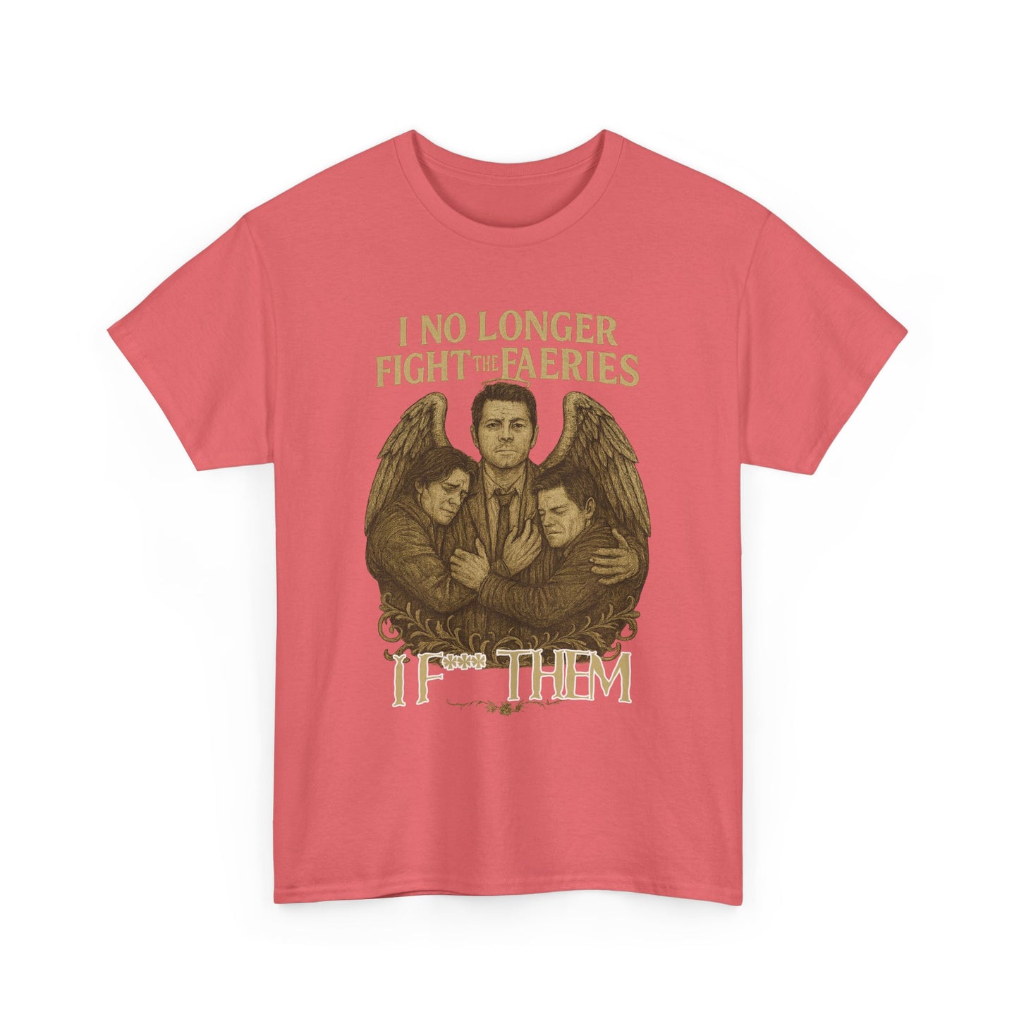 I No Longer Fight the Faeries Supernatural T Shirt Unisex Heavy Cotton Tee, Witchy Graphic Tee, Gift for Fantasy Lovers, Unisex T-Shirt, Occult Apparel, [...]