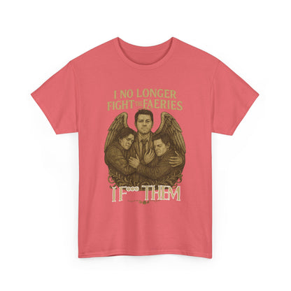 I No Longer Fight the Faeries Supernatural T Shirt Unisex Heavy Cotton Tee, Witchy Graphic Tee, Gift for Fantasy Lovers, Unisex T-Shirt, Occult Apparel, [...]