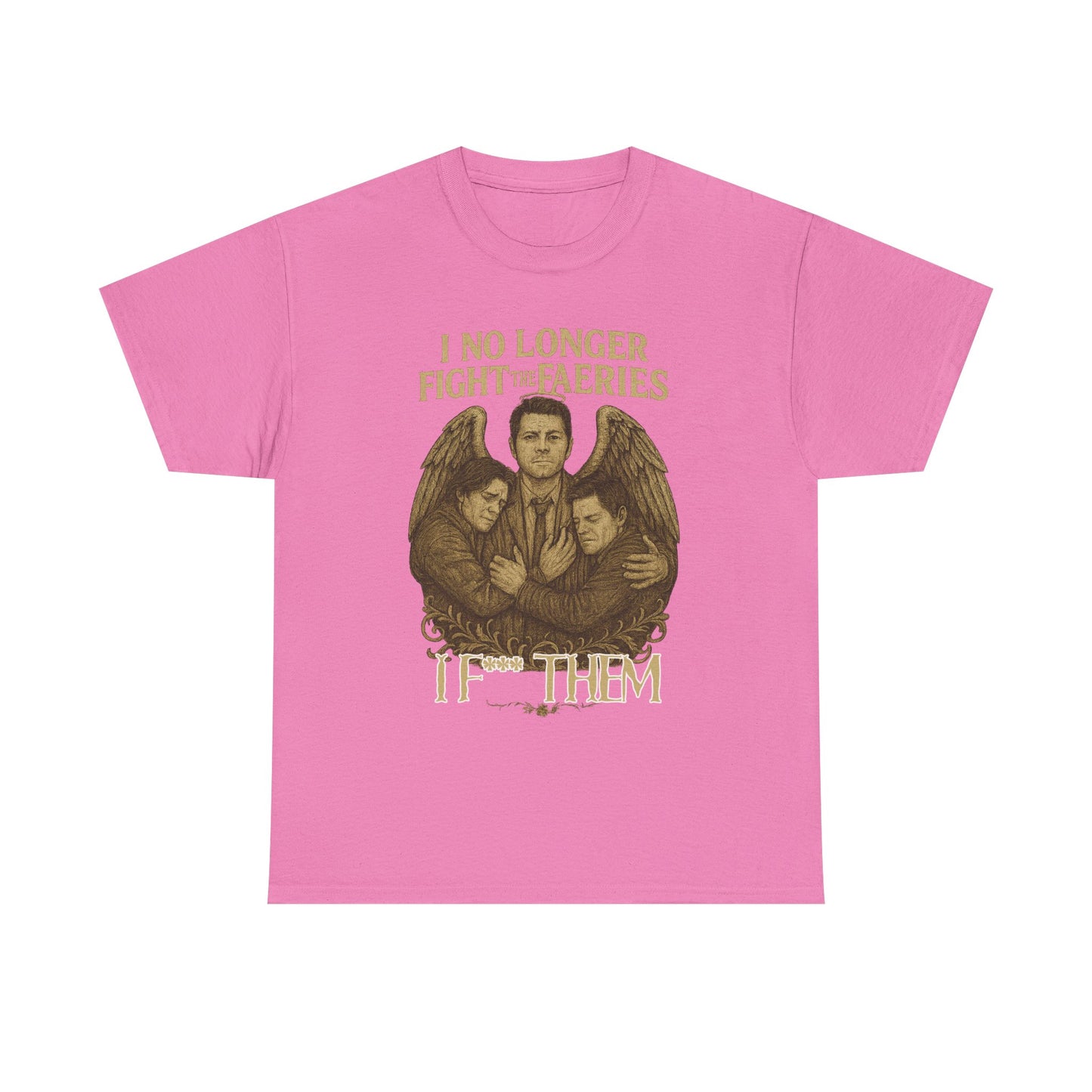 I No Longer Fight the Faeries Supernatural T Shirt Unisex Heavy Cotton Tee, Witchy Graphic Tee, Gift for Fantasy Lovers, Unisex T-Shirt, Occult Apparel, [...]