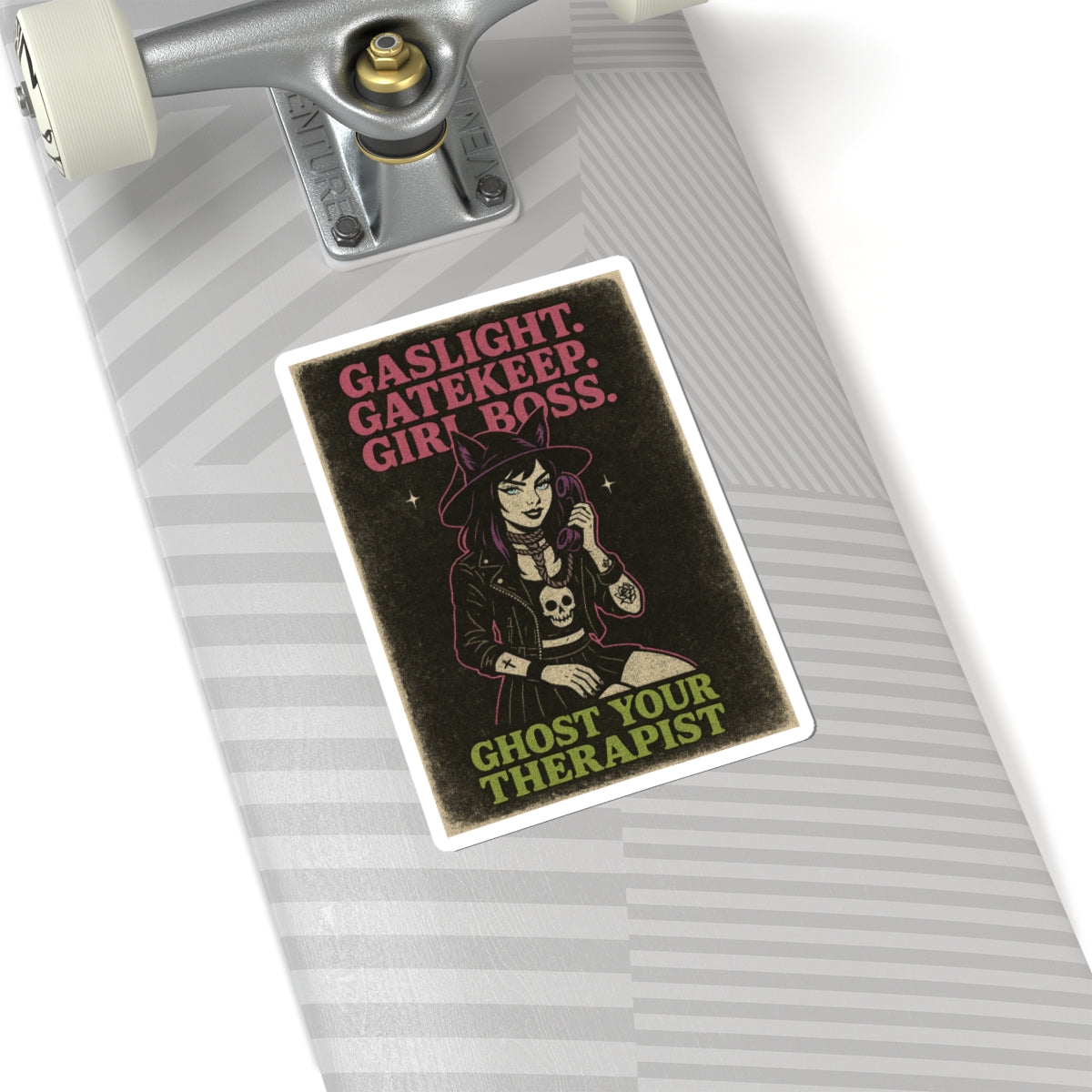 The 4 G's Of BPD Baddies! Edgy Empowerment Stickers | Laptop Stickers, Goth Decor, Alternative Aesthetic, Empowerment Gifts, Cute Stickers