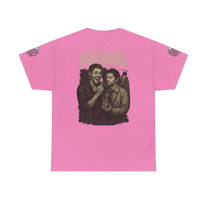 Supernatural Dean and Castiel Pudding Shirt, Gift for Friends, Casual Wear, Everyday Comfort, Classic Style