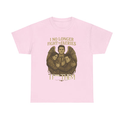 I No Longer Fight the Faeries Supernatural T Shirt Unisex Heavy Cotton Tee, Witchy Graphic Tee, Gift for Fantasy Lovers, Unisex T-Shirt, Occult Apparel, [...]