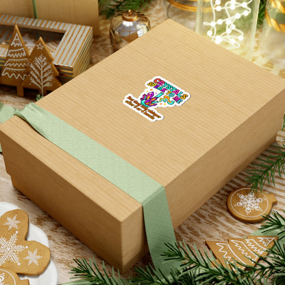 Colorful Crystal-Themed Kiss-Cut Stickers | Perfect for Gift Giving, Journals, Laptops, Water Bottles, Celebrations