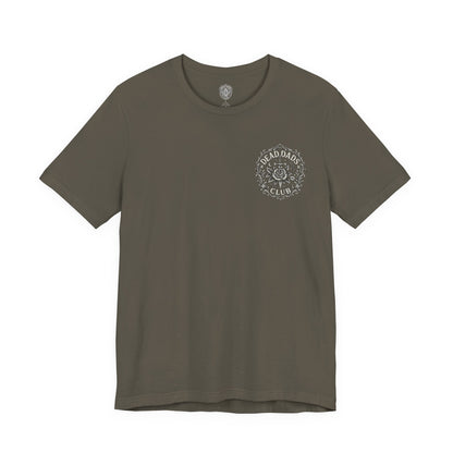 Dead Dads Club Sorry Graphic Tee, Unisex Short Sleeve T-Shirt, Halloween Shirt, Edgy Casual Wear, Alternative Fashion, Fun Gift Idea