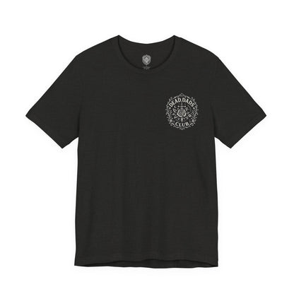 Dead Dads Club Sorry Graphic Tee, Unisex Short Sleeve T-Shirt, Halloween Shirt, Edgy Casual Wear, Alternative Fashion, Fun Gift Idea