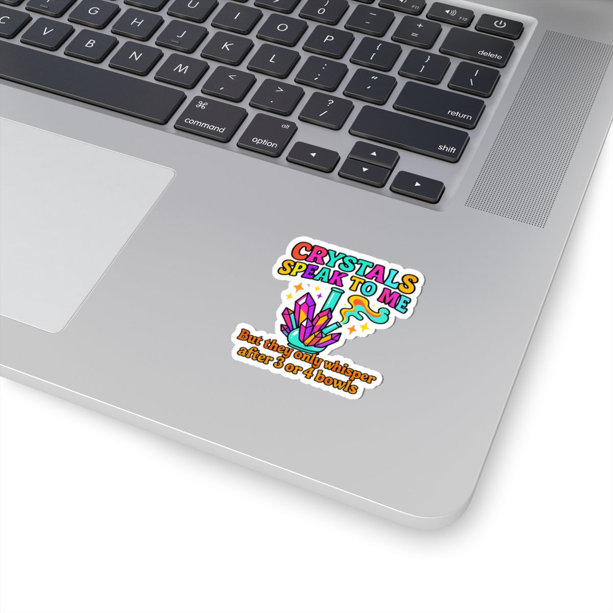 Colorful Crystal-Themed Kiss-Cut Stickers | Perfect for Gift Giving, Journals, Laptops, Water Bottles, Celebrations