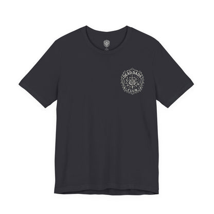 Dead Dads Club Sorry Graphic Tee, Unisex Short Sleeve T-Shirt, Halloween Shirt, Edgy Casual Wear, Alternative Fashion, Fun Gift Idea