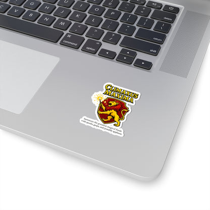 Harry Potter After Dark Naughty Spell Climaxus Maxima Magical Lion Sticker Set | Whimsical Art for Laptops, Journals, and Decor, Perfect Gift for Magic Lovers, Climaxus Maxima Design