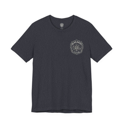 Dead Dads Club Sorry Graphic Tee, Unisex Short Sleeve T-Shirt, Halloween Shirt, Edgy Casual Wear, Alternative Fashion, Fun Gift Idea