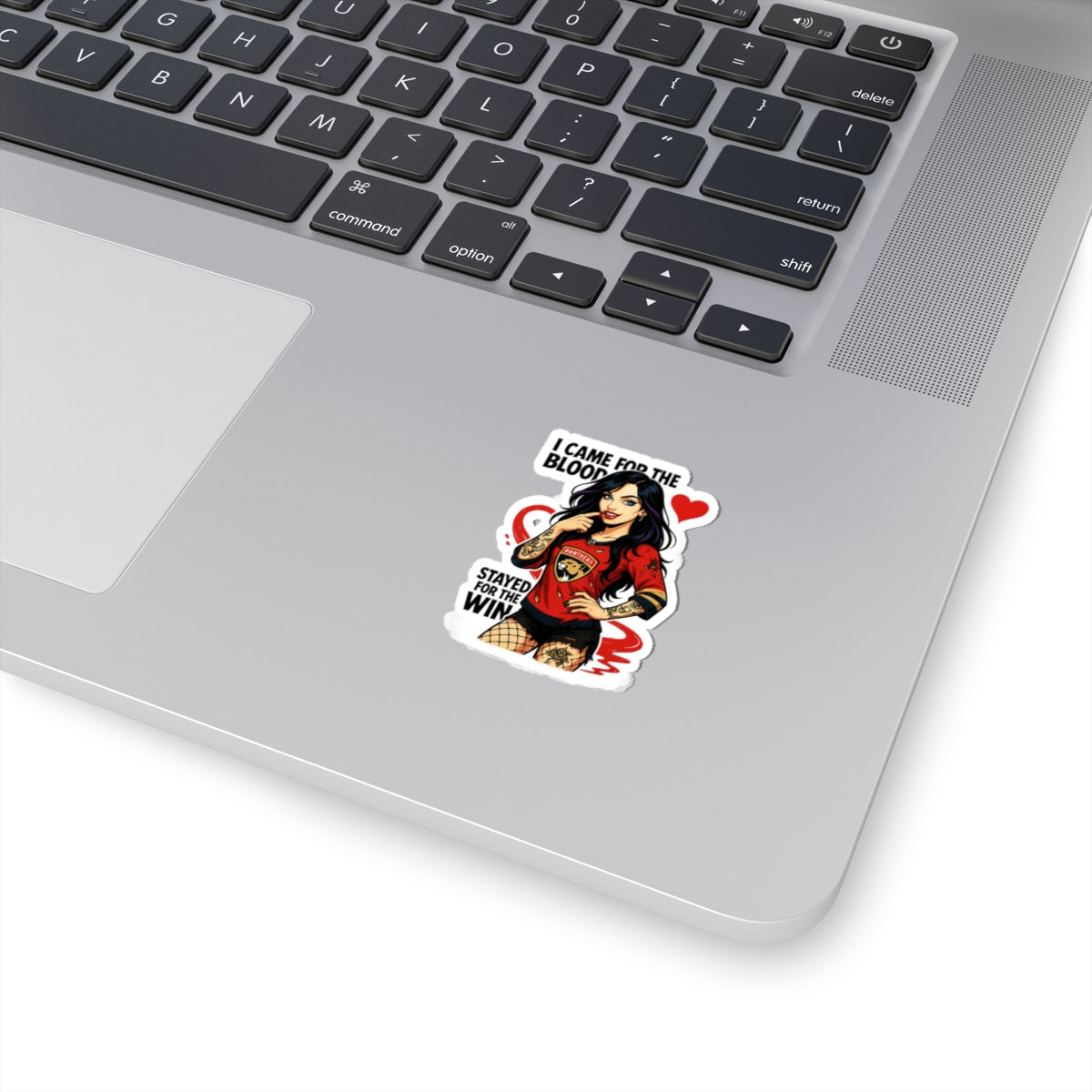 Bold Kiss-Cut Stickers, Sporty Vinyl Decals for Fans, Perfect for Laptops, Water Bottles, Team Merchandise, and Gifts