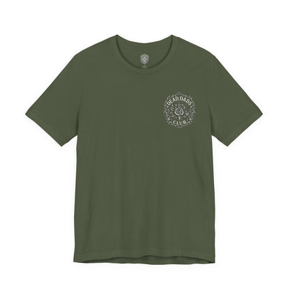 Dead Dads Club Sorry Graphic Tee, Unisex Short Sleeve T-Shirt, Halloween Shirt, Edgy Casual Wear, Alternative Fashion, Fun Gift Idea