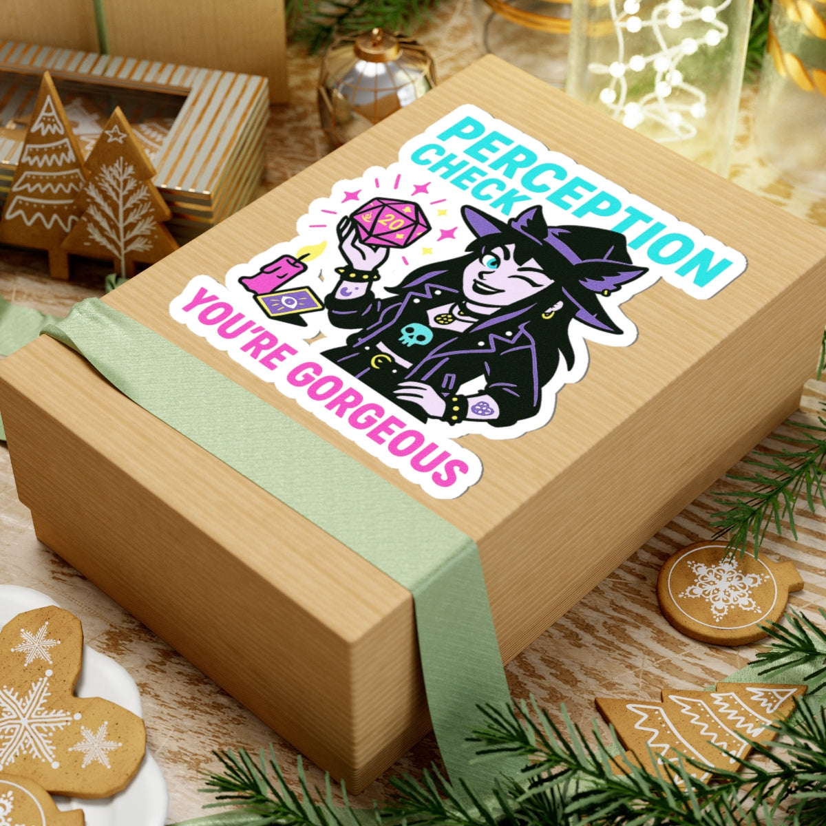 Glamorous RPG Kiss-Cut Stickers - Perfect for Gamers, Gifts, Laptop Decor, Cute Accessories, Fantasy Decor