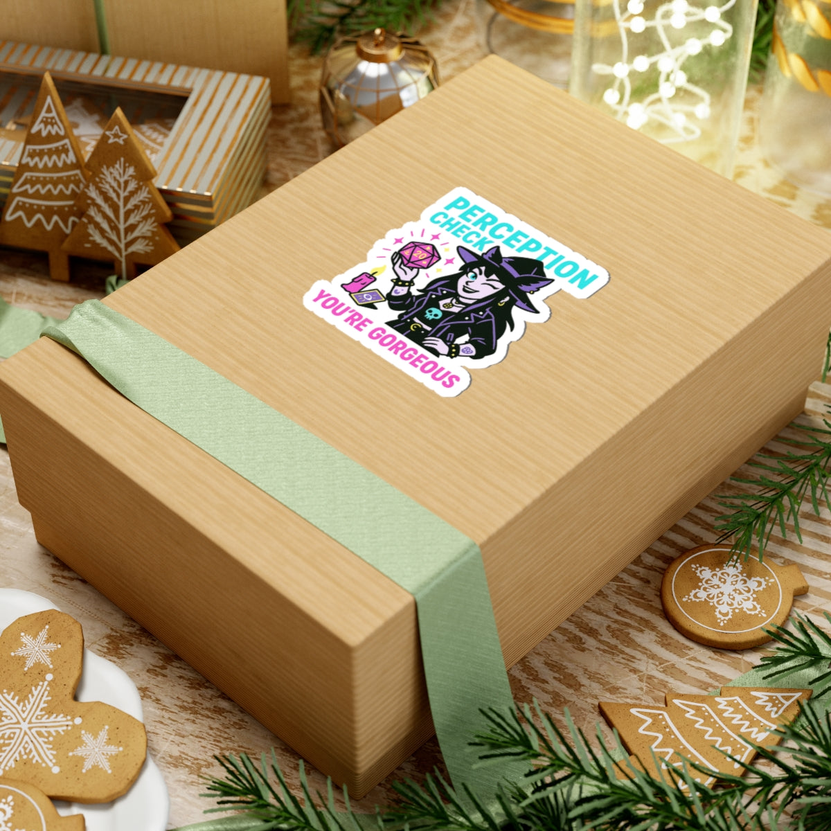 Glamorous RPG Kiss-Cut Stickers - Perfect for Gamers, Gifts, Laptop Decor, Cute Accessories, Fantasy Decor
