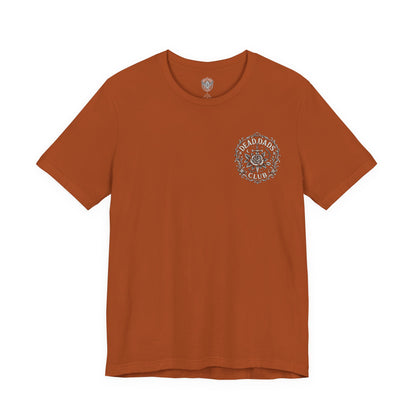 Dead Dads Club Sorry Graphic Tee, Unisex Short Sleeve T-Shirt, Halloween Shirt, Edgy Casual Wear, Alternative Fashion, Fun Gift Idea
